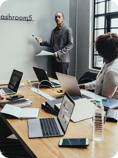 Profesjonaliści podczas pracy